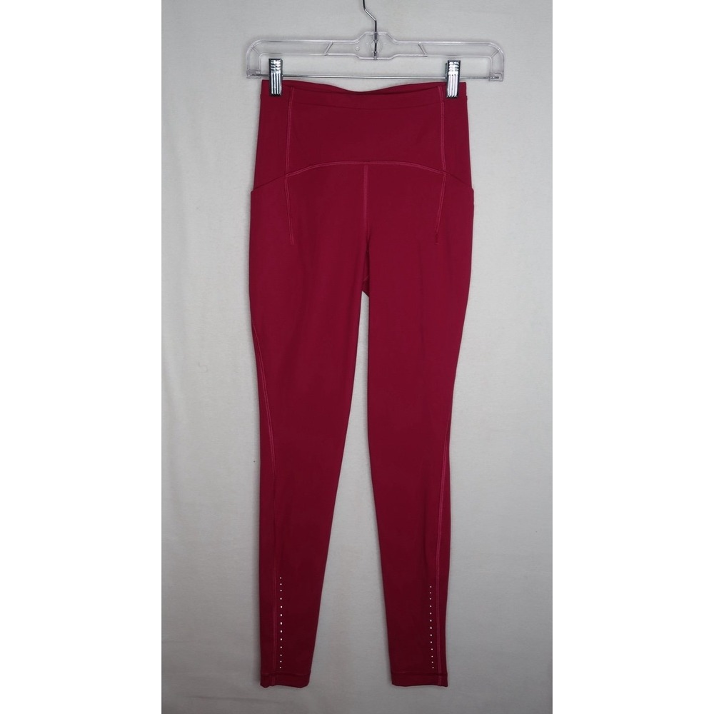 Lululemon Swift Speed High Rise Tight 28 Wild Berry Size 2 Pink Running Leggings